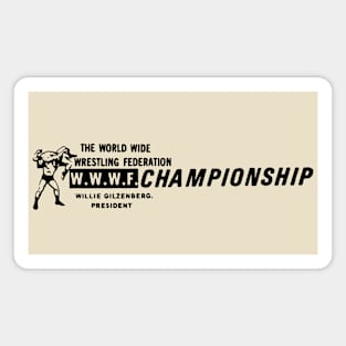 WWWF Championship (Pre-WWE) Magnet